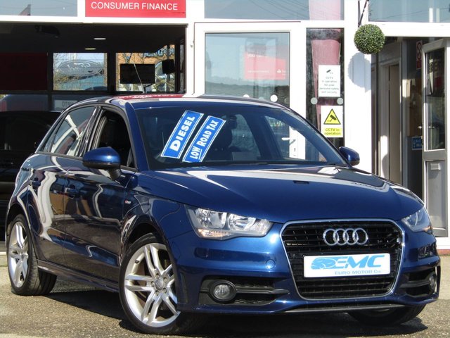 2013 13 Audi A1 1.6 SPORTBACK TDI S LINE 5d 105 BHP