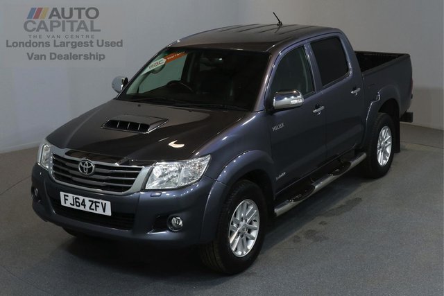 2014 64 TOYOTA HI-LUX 3.0 INVINCIBLE 4X4 D-4D 169 BHP A/C SAT NAV LEATHER SEATS