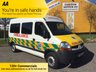 USED 2009 09 RENAULT MASTER 2.5 MM33 DCI 100 WAV [ PTS ] MINIBUS / EX NHS NON EMERGENCY TRANSPORT AMBULANCE # NO VAT TO PAY # 