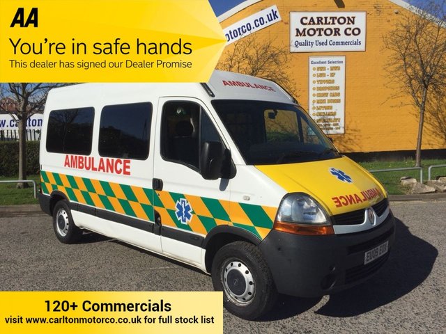2009 09 Renault Master 2.5 MM33 DCI 100 WAV [ PTS ] MINIBUS / EX NHS NON EMERGENCY TRANSPORT AMBULANCE # NO VAT TO PAY #
