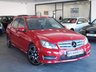 USED 2013 62 MERCEDES-BENZ C CLASS 2.1 C220 CDI BLUEEFFICIENCY AMG SPORT PLUS 4d AUTO 168 BHP SAT NAV+LEATHER+FSH+LOW MILES