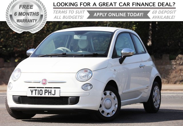 2010 10 Fiat 500 1.2 POP 3d 69 BHP