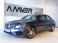USED 2014 64 MERCEDES-BENZ E CLASS 2.1 E220 CDI AMG SPORT 4d AUTO 168 BHP COMAND SAT NAV - LOW MILEAGE - FMSH