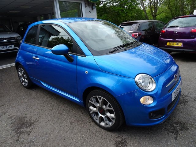 2015 15 Fiat 500 0.9 TWINAIR S (SPORT) 3d 85 BHP