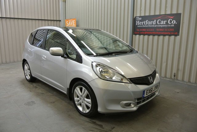 2011 61 Honda Jazz 1.3 I-VTEC EX 5d 98 BHP