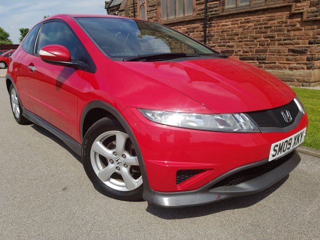 2009 09 Honda Civic 1.3 I-VTEC TYPE S 3d 98 BHP