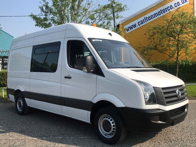 2014 14 Volkswagen Crafter 2.0 CR35 TDI Mwb [ MESS,CREW,WELFARE+TOLIET UNIT ] High Roof Van,Low mileage Free UK Delivery