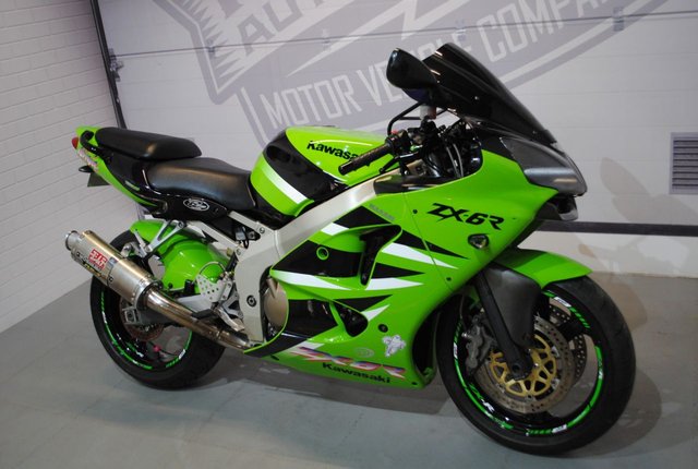 2002 02 Kawasaki ZX-6R 599cc