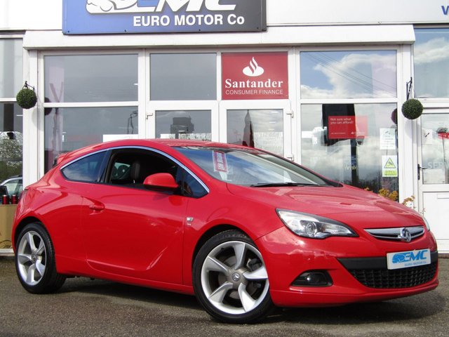 2014 14 Vauxhall Astra 1.4 GTC SRI S/S 3d 138 BHP