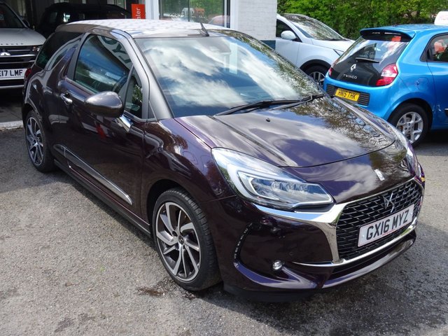 2016 16 DS DS 3 1.2 PURETECH PRESTIGE S/S 3d 129 BHP CONVERTIBLE