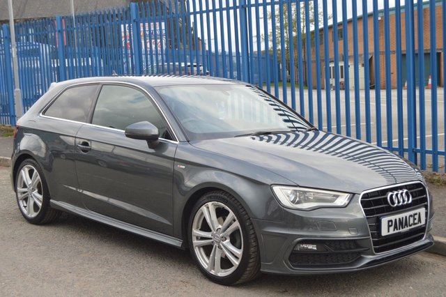 2013 63 Audi A3 2.0 TDI S LINE 3d AUTO 148 BHP