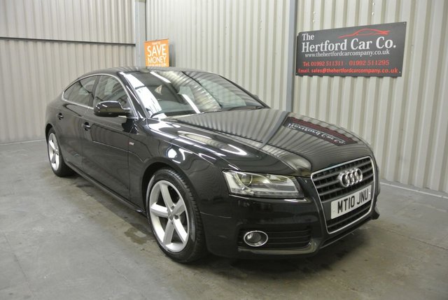 2010 10 Audi A5 2.0 SPORTBACK TDI S LINE 5d 168 BHP