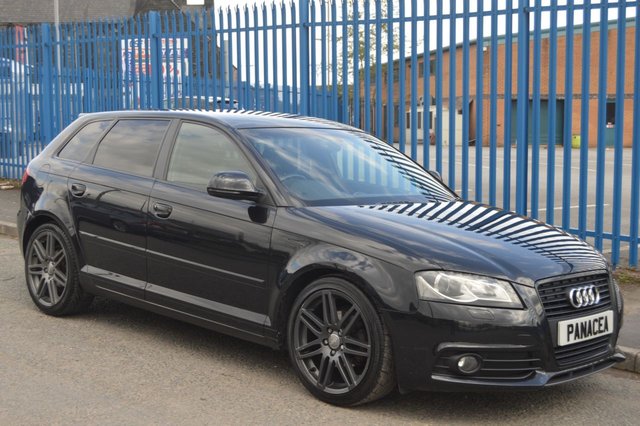 2010 10 Audi A3 2.0 SPORTBACK TDI S LINE SPECIAL EDITION 5d 138 BHP
