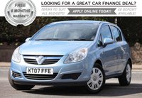 USED 2007 07 VAUXHALL CORSA 1.4 CLUB A/C 5d 90 BHP 
