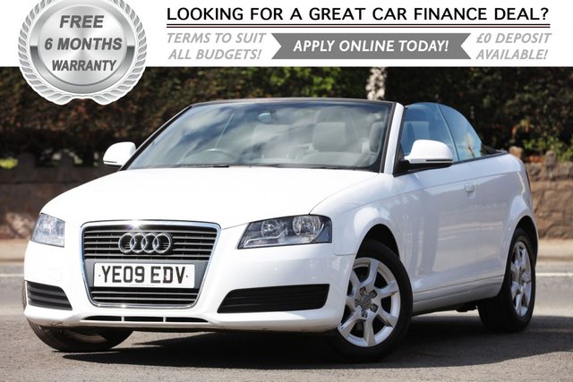 2009 09 Audi A3 1.9 TDI 2d 103 BHP