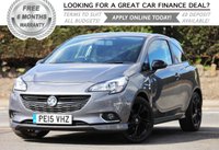 USED 2015 15 VAUXHALL CORSA 1.2 LIMITED EDITION 3d 69 BHP +++ FREE 6 months Autoguard Warranty included in screen price +++