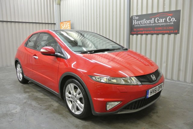 2011 61 Honda Civic 1.8 I-VTEC EX GT 5d 138 BHP