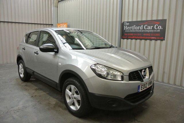 2012 12 Nissan Qashqai 1.6 VISIA 5d 117 BHP
