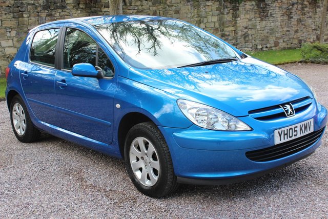 2005 05 Peugeot 307 1.6 S 5d 108 BHP