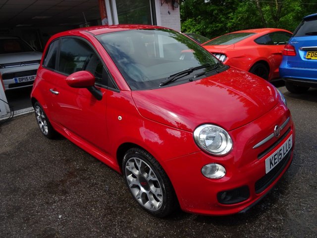2015 15 Fiat 500 0.9 TWINAIR S (SPORT) 3d 105 BHP