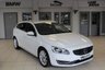 USED 2015 64 VOLVO V60 2.0 D4 SE LUX 5d 178 BHP FULL BLACK LEATHER SEATS + FULL VOLVO SERVICE HISTORY + XENON HEADLIGHTS + BLUETOOTH + HEATED FRONT SEATS + FREE TAX + CRUISE CONTROL + REAR PARKING SENSORS + AUTOMATIC LIGHTS