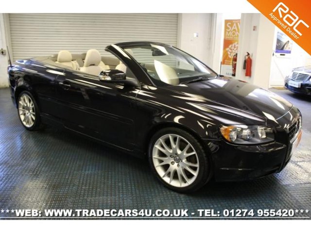 2008 08 Volvo C70 2.5 T5 SE LUX CONVERTIBLE 6 SPEED MANUAL