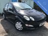 USED 2005 55 SMART FORFOUR 1.3 PULSE RHD 5d 94 BHP Five Door Smart Car in Gloss Black