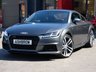 USED 2015 64 AUDI TT 2.0 TFSI QUATTRO S LINE 2d AUTO 227 S/S QUATTRO 4 WHEEL DRIVE, LED XENON HEADLIGHTS, 19 INCH 10 SPOKE ALLOYS, BLACK LEATHER ALCANTARA UPHOLSTERY, SPORT SEATS WITH LUMBAR SUPPORT, VIRTUAL COCKPIT/DASH BOARD, LEATHER FLAT BOTTOM MULTIFUNCTION TIPTRONIC STEERING WHEEL (PADDLE SHIFT), AUDI DRIVE SELECT, CD + 2x SD CARD READERS, AUX & 2x USB PORTS, BLUETOOTH PHONE & MUSIC STREAMING, DAB RADIO, WIFI, AUTO LIGHTS & WIPERS, 1 OWNER FROM NEW, FULL SERVICE HISTORY