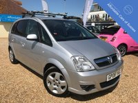 USED 2008 08 VAUXHALL MERIVA 1.6 BREEZE 16V 5d 100 BHP Full Service History & Long MOT