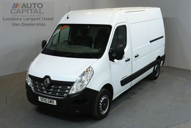 2015 15 RENAULT MASTER 2.3 MM35 BUSINESS 125 BHP L2 MWB