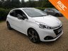 USED 2016 66 PEUGEOT 208 1.2 PURETECH S/S GT LINE 3d 110 BHP Half Leather Seats. Low Miles, Bluetooth, DAB Radio