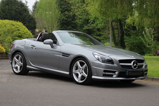 2011 61 Mercedes-Benz Slk 1.8 SLK200 BLUEEFFICIENCY AMG SPORT ED125 2d AUTO 184 BHP