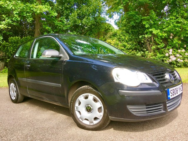 2008 08 Volkswagen Polo 1.2 E 3d 59 BHP 'ONLY 33,600 MILES '/ 1 OWNER SINCE JULY 2009