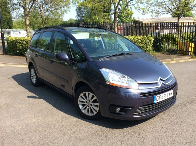2009 58 Citroen C4 Grand Picasso 1.6 VTR PLUS HDI EGS 5d AUTO 107 BHP