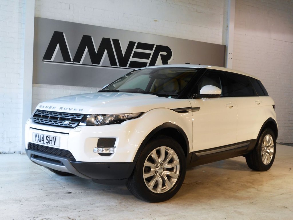 USED 2014 14 LAND ROVER RANGE ROVER EVOQUE 2.2 SD4 PURE TECH 5d 190 BHP LAND ROVER HISTORY & SERVICE PACK