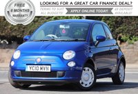 USED 2010 10 FIAT 500 1.2 POP 3d 69 BHP +++ FREE 6 months Autoguard Warranty included in screen price +++