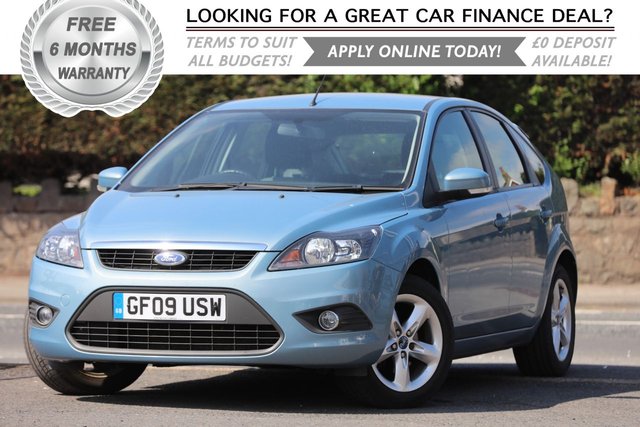 2009 09 Ford Focus 1.6 ZETEC 5d 100 BHP