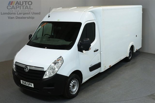2016 16 VAUXHALL MOVANO 2.3 F3500 136 BHP L3 LWB LUTON VAN