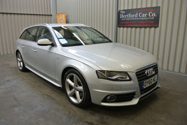 2010 60 Audi A4 1.8 AVANT TFSI S LINE 5d 120 BHP