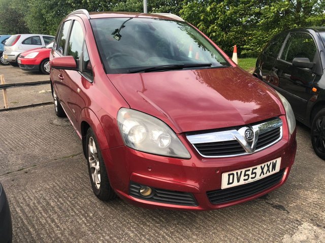 2005 55 Vauxhall Zafira 1.9 DESIGN CDTI 8V 5d 120 BHP
