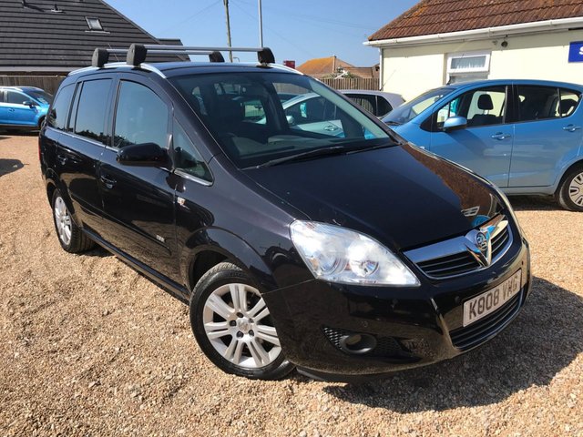 2008 08 Vauxhall Zafira 1.8 DESIGN 5d 140 BHP