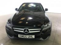 USED 2016 65 MERCEDES-BENZ C CLASS 2.0 C200 SE 4d Sat Nav/Black Leather
