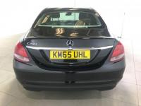 USED 2016 65 MERCEDES-BENZ C CLASS 2.0 C200 SE 4d Sat Nav/Black Leather