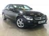USED 2016 65 MERCEDES-BENZ C CLASS 2.0 C200 SE 4d Sat Nav/Black Leather
