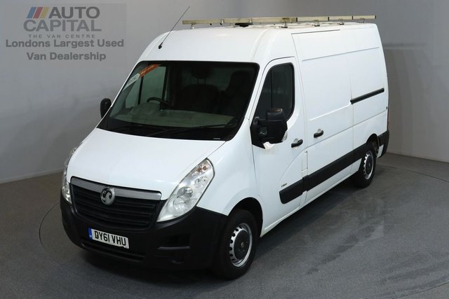 2011 61 VAUXHALL MOVANO 2.3 F3500 CDTI 99 BHP L2 H2 MWB MEDIUM ROOF