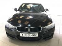 USED 2013 63 BMW 3 SERIES  2.0 320D M SPORT 4d Sat Nav/Black Leather