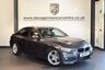 USED 2014 14 BMW 3 SERIES 2.0 320D M SPORT 4DR 181 BHP + FULL BLACK LEATHER INTERIOR + FULL BMW SERVICE HISTORY + SATELLITE NAVIGATION + BLUETOOTH + SPORT SEATS + CRUISE CONTROL + DAB RADIO + RAIN SENSORS + PARKING SENSORS + 18 INCH ALLOY WHEELS +