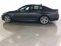 USED 2012 62 BMW 5 SERIES 3.0 530D M SPORT 4d Sat Nav/Black Leather/Rev Cam