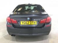 USED 2012 62 BMW 5 SERIES 3.0 530D M SPORT 4d Sat Nav/Black Leather/Rev Cam