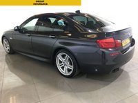 USED 2012 62 BMW 5 SERIES 3.0 530D M SPORT 4d Sat Nav/Black Leather/Rev Cam